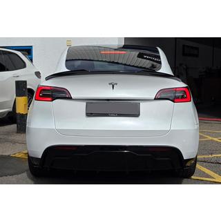 Rear Bumper Diffuser Fast (for 2020-2024) Tesla Model Y 2020- photo 2