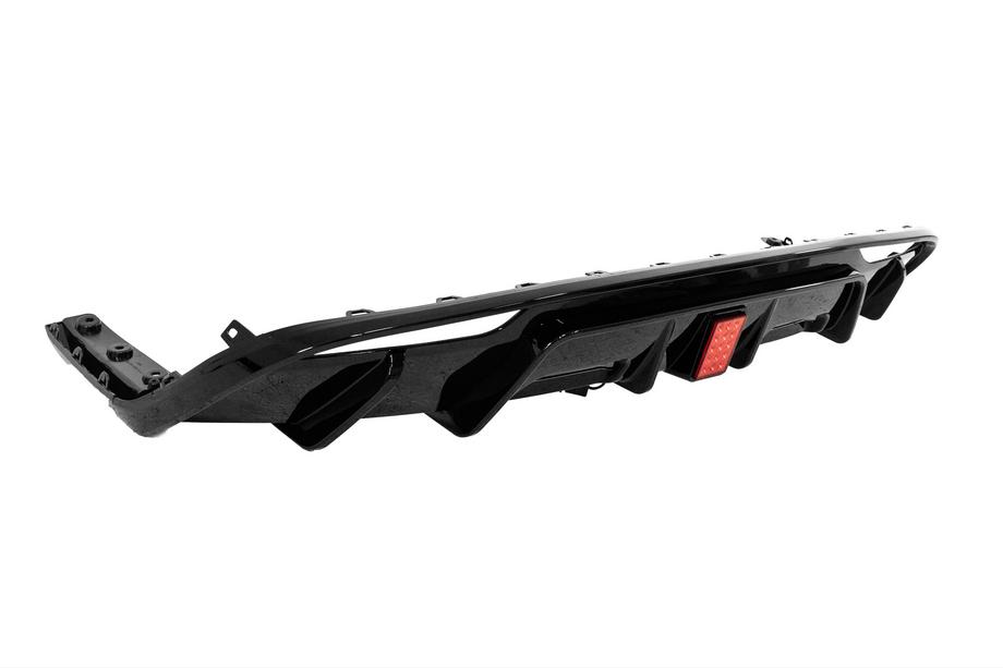 Tesla Model 3 2017- Rear Bumper Diffuser Turbo (for 2024+) Photo 6