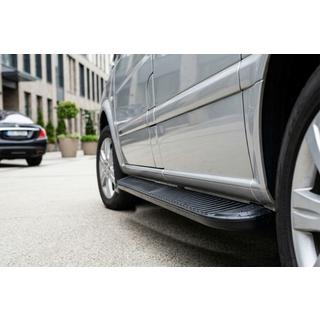 Side Steps Tayga Black (2 pcs, Aluminum) Mercedes Viano 2004-2014