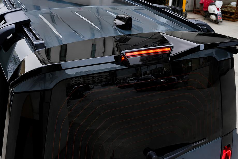 Land Rover Defender 2019- V2 Rear Spoiler (Black) Photo 4