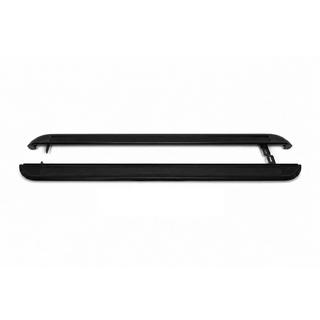 Premium Side Steps (2 pcs, stainless steel) Black photo 4