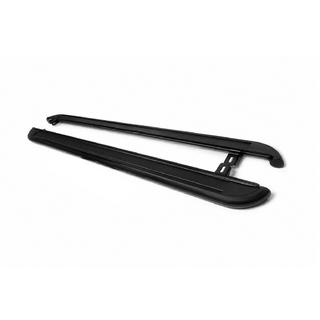 Premium Side Steps (2 pcs, stainless steel) Black Ford Custom 2013-2022 photo 2