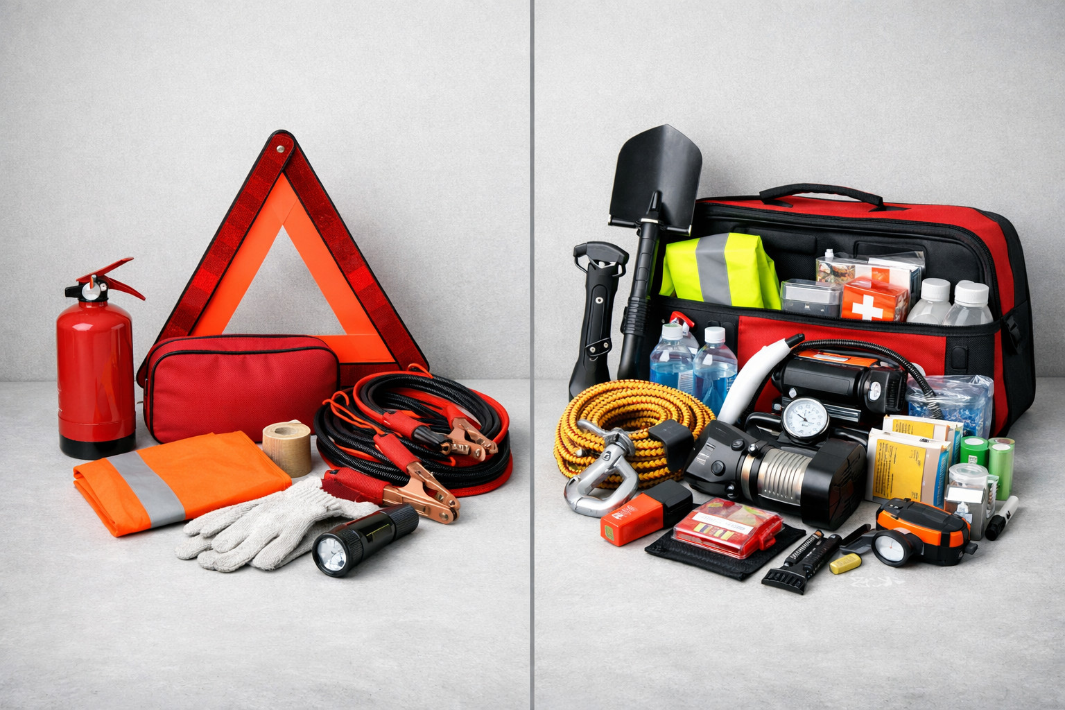 Basic or extended emergency kit: what to buy first