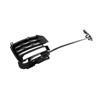 Front bumper lip spoiler kit SVA Black (2018-2021, 3 pcs) Range Rover IV L405 2013-2021 photo 3