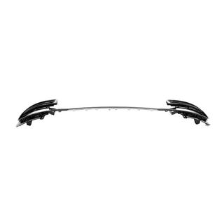 Front bumper lip spoiler kit SVA Black (2018-2021, 3 pcs) Range Rover IV L405 2013-2021 photo 4