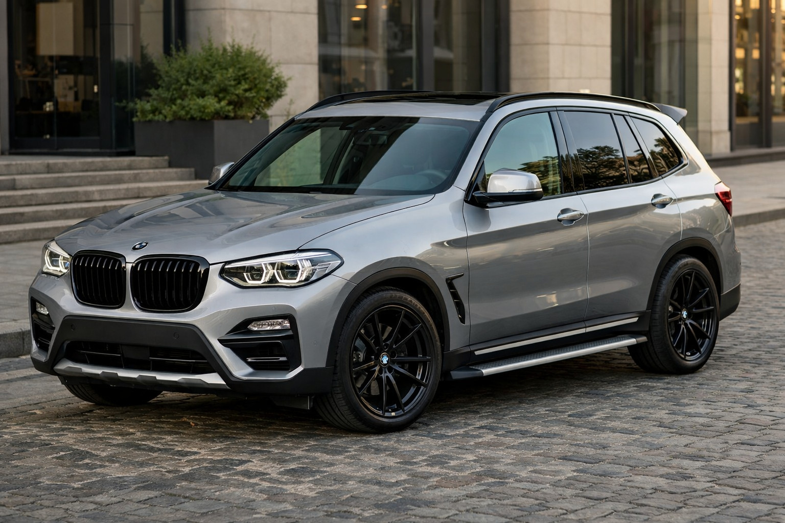 Starter upgrade for BMW X3 G01 for the city, without cheap M styling