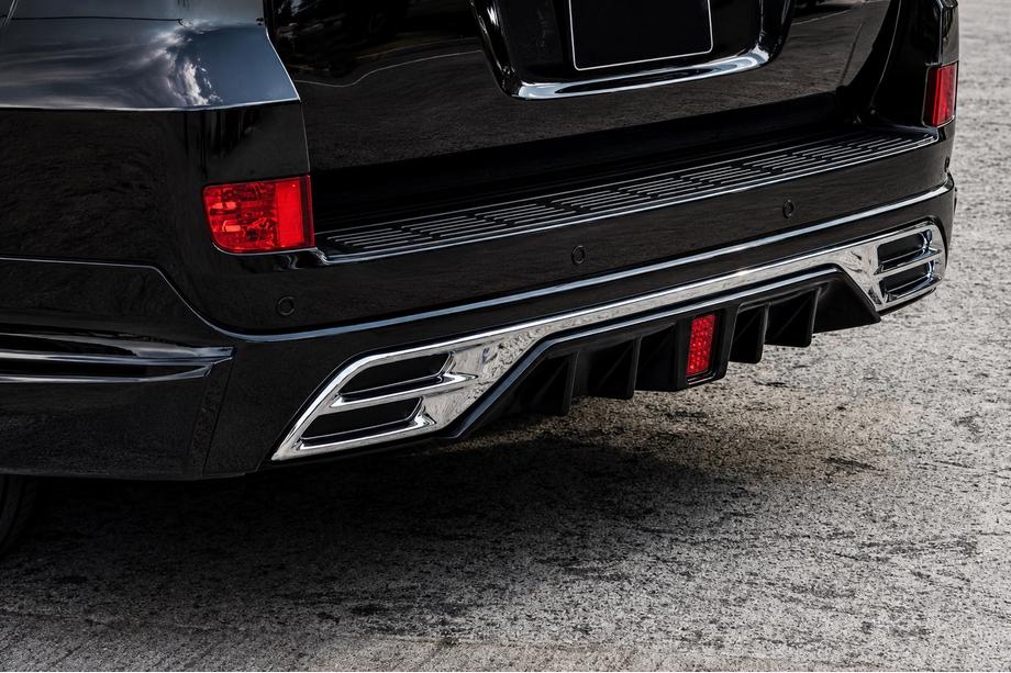 Toyota Land Cruiser 200 2007-2021 Rear bumper diffuser Wald (for 2016-2021) Image