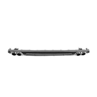 Rear diffuser with exhaust tips S-Style (for S / S-Line 2014-2017) Audi A6 C7 2011-2017 photo 2