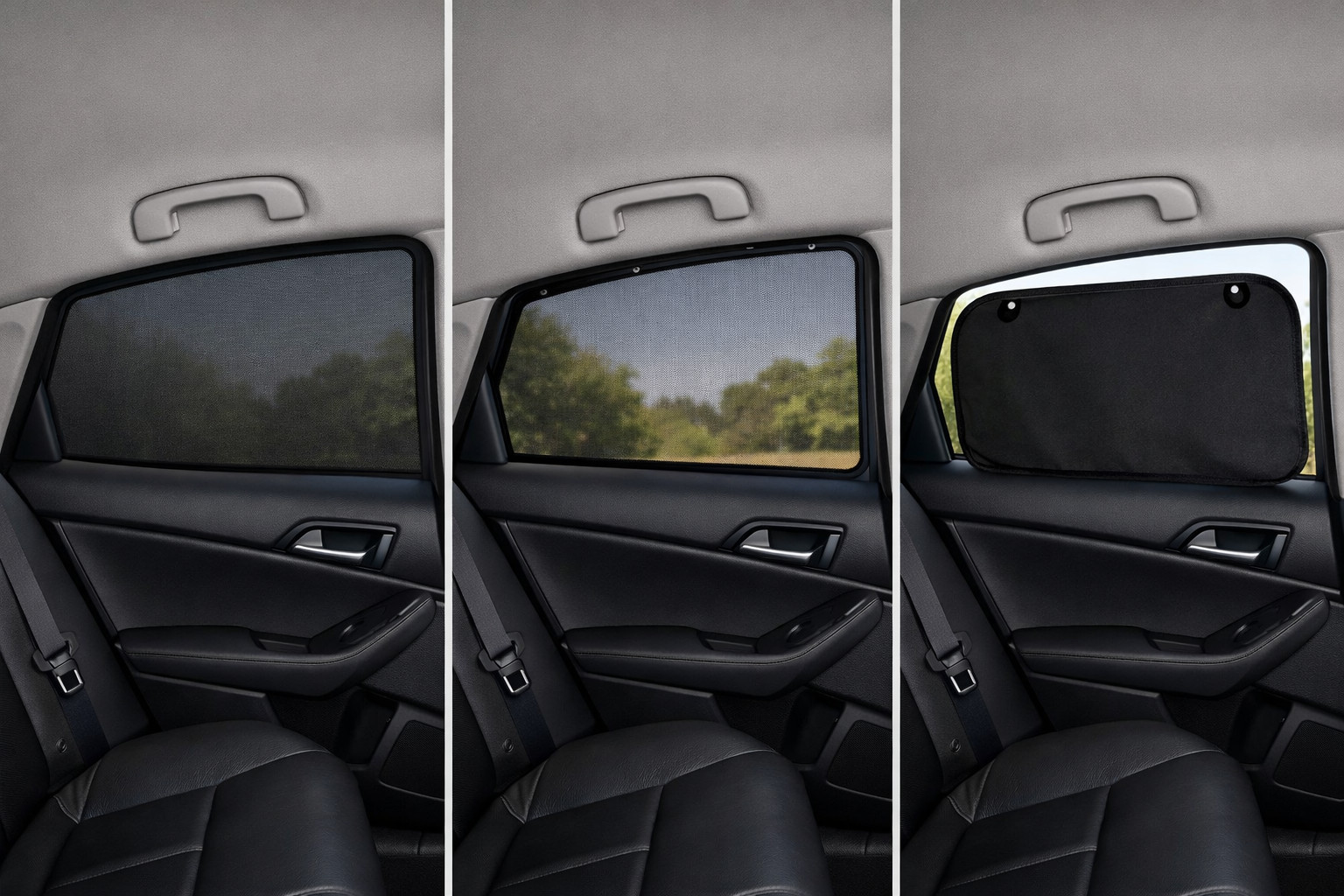 Custom-fit, magnetic or blackout sunshades: which is best?