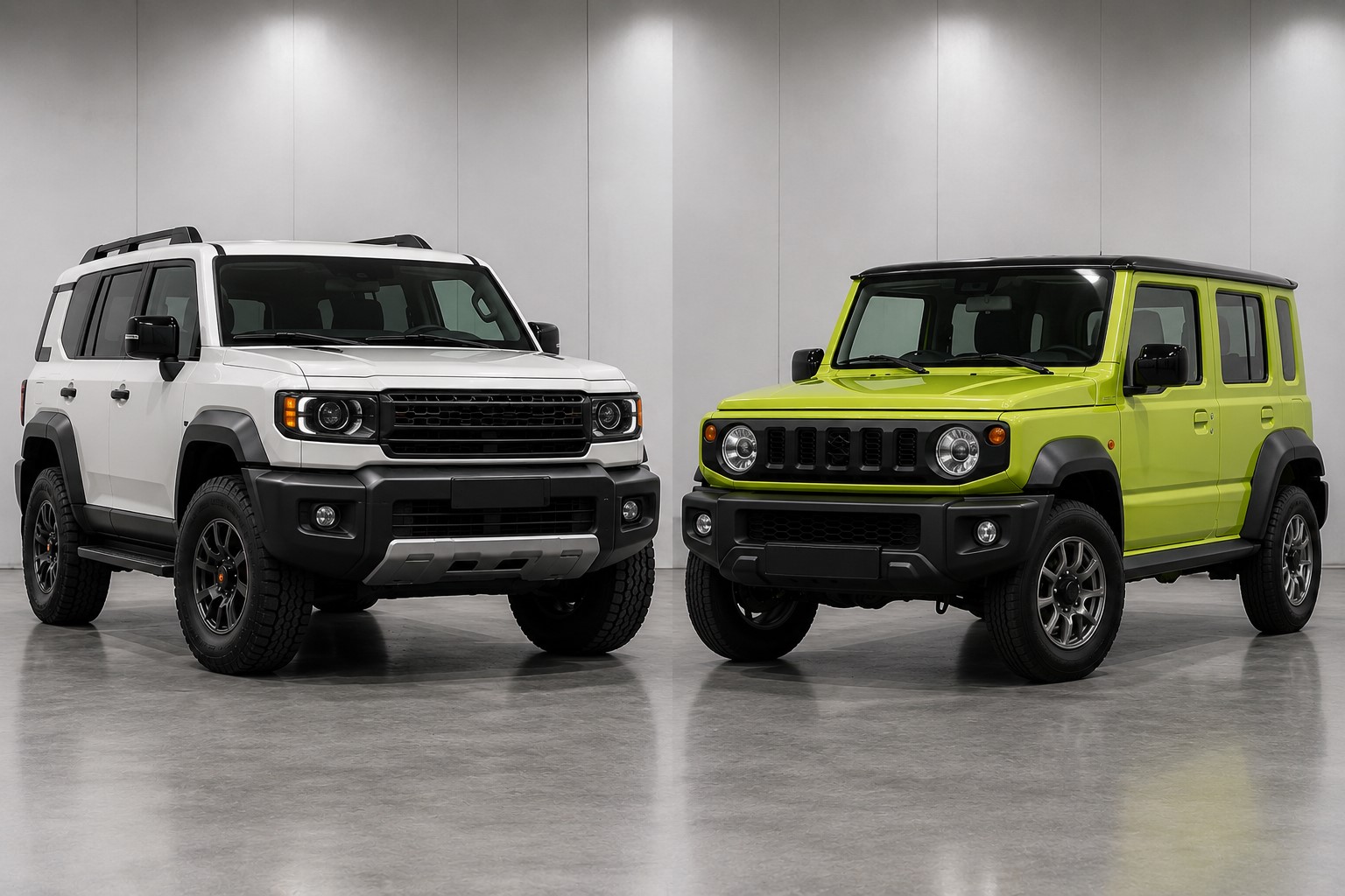 Toyota Land Cruiser FJ 2026 vs Suzuki Jimny 5-Door: which is better?