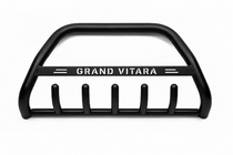 Suzuki Vitara 1998-2006 Bull Bar WT004 (Stainless Steel) Black photo 3