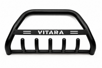 Suzuki Vitara 1998-2006 Bull Bar WT004 (Stainless Steel) Black photo 2