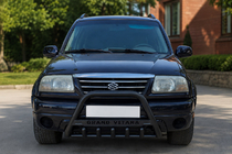 Suzuki Vitara 1998-2006 Bull Bar WT004 (Stainless Steel) Black photo 1