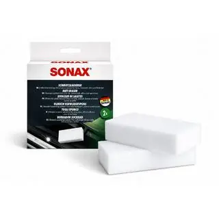 Melamine cleaning sponge set for dirty surfaces 2 pcs Sonax photo 1