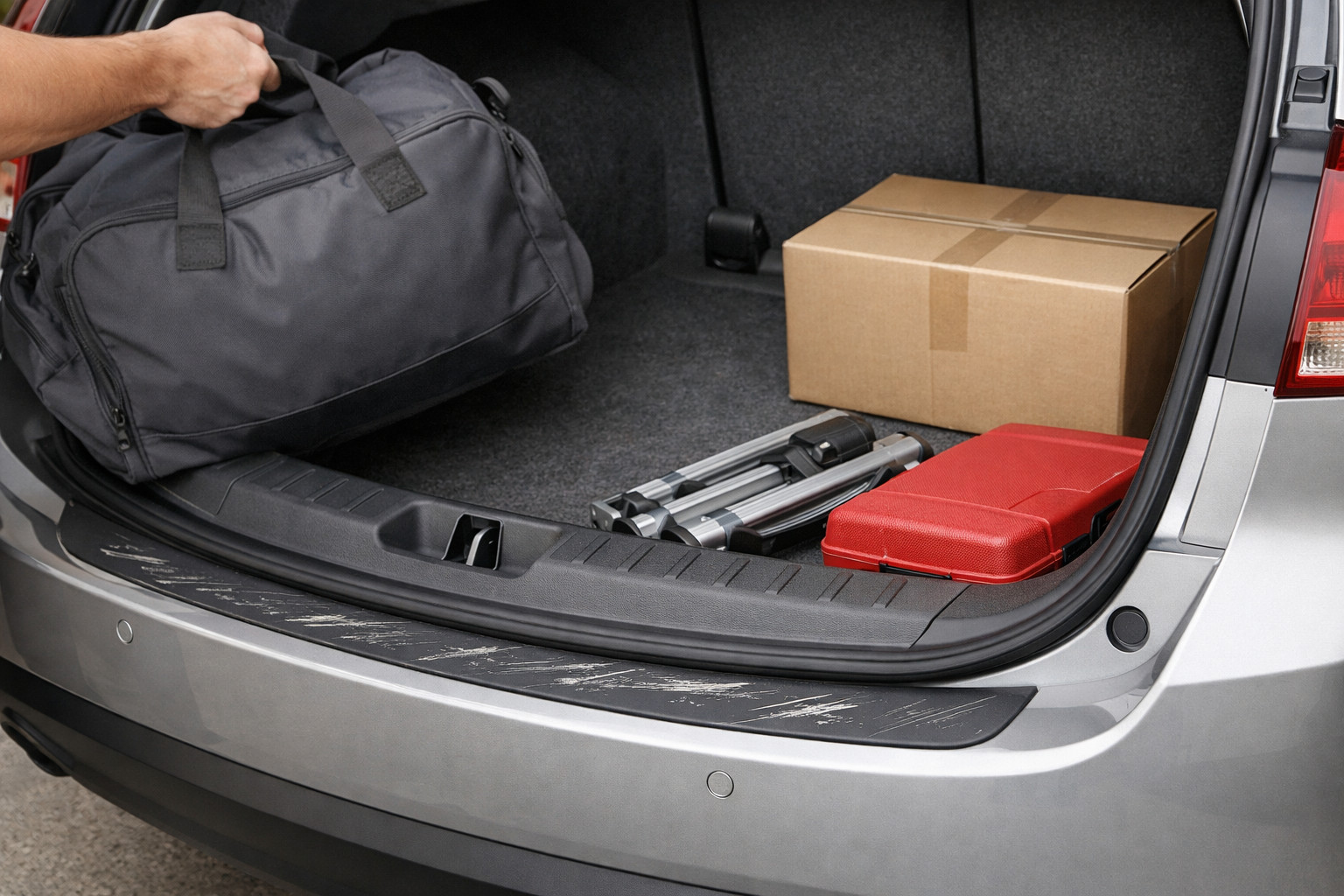 What to do if your trunk lid gets scratched during loading