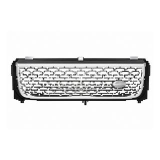 Silver radiator grille (2002-2004) Range Rover III L322 2002-2012