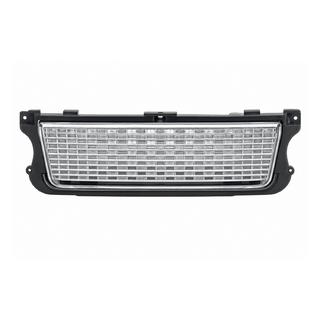 Radiator grille with side grilles, silver (2010-2012) Range Rover III L322 2002-2012