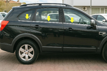 Chevrolet Captiva 2006-2019 Window Lower Trim Stainless Steel (6 pcs) photo 1