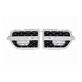 Silver fender vents Land Rover Discovery III 2004–2009