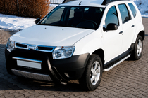 Dacia Duster 2008-2018 Side Steps BlackLine (2 pcs, Aluminum) photo 1