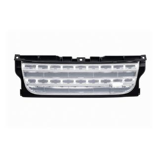 Radiator grille, black frame / silver mesh (2014)