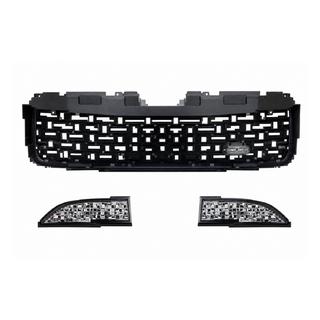 Black radiator grille + fender gills Land Rover Discovery Sport 2014-