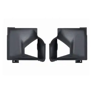 Side radiator air deflector