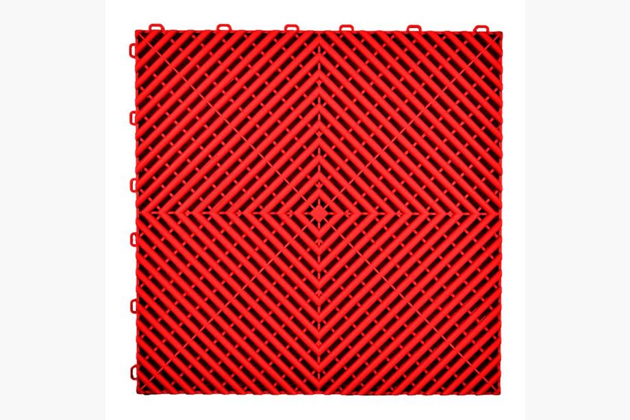 Modular tile P/P (40x40x1.8 cm, red) Image