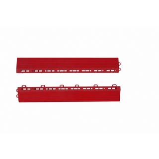 Mounting bar for grille mesh P/P (40x6x1.8 cm, red)