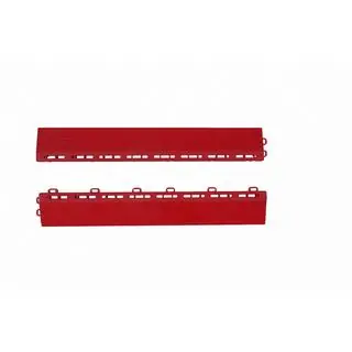 Mounting bar for grille mesh P/P (40x6x1.8 cm, red)