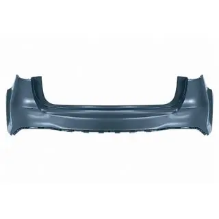 Rear bumper with AMG diffuser