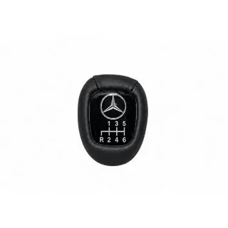 Gear Shift Knob V3 (6-Speed, Leather) Mercedes E-class W124 1984–1997 photo 2