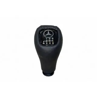 Gear Shift Knob V3 (6-Speed, Leather) Mercedes E-class W124 1984–1997 photo 1