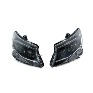 Front headlights 2025 Design LED Black (for Vito, 2 pcs) photo 1