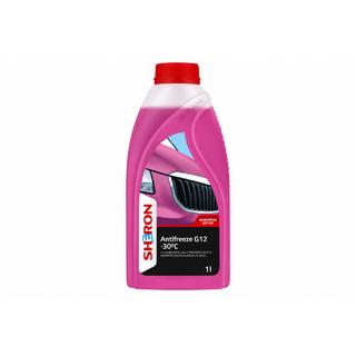 Antifreeze G12 -30°C pink 1 L SHERON
