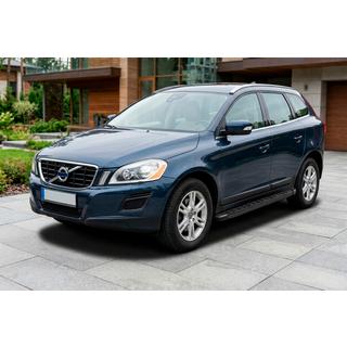 Side steps Fullmond Black (2 pcs, aluminum) Volvo XC60 2009-2017 photo 1