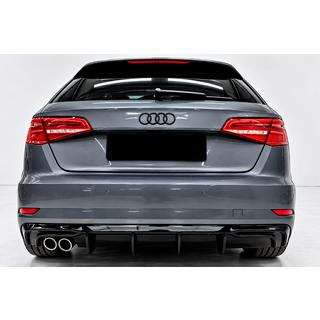 Rear diffuser DPT (2016-2020, SD, gloss black) photo 1