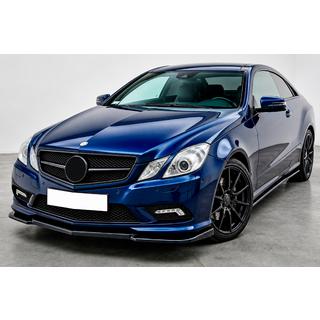Front lip spoiler DPT (for AMG Line, 2010-2012, gloss black) Mercedes E-class coupe C207 2010-2017 photo 1
