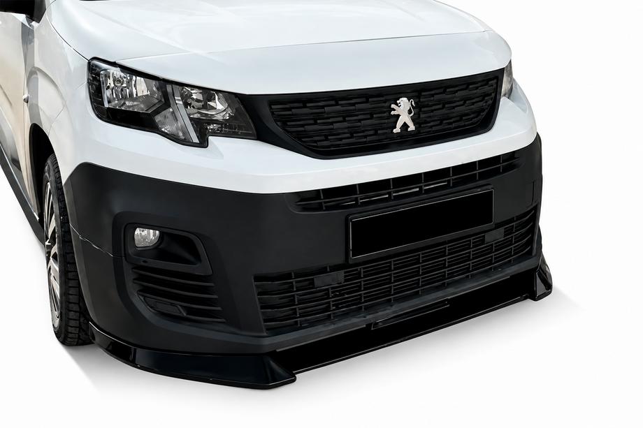 Peugeot Partner/Rifter 2019- Front lip spoiler DPT Photo 1