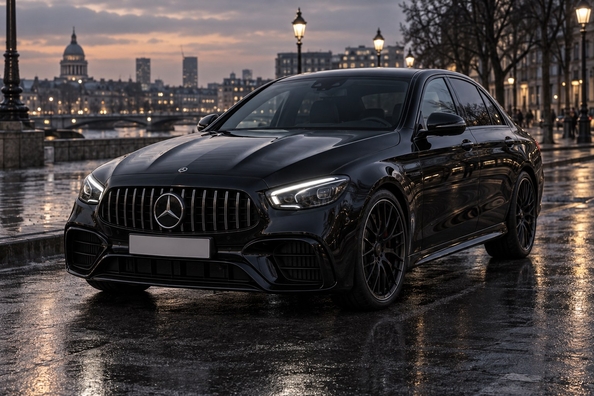 Mercedes E-Class W213 in 2024 facelift and W214 style: AMG E63, Maybach or AMG-Line? Photo 2