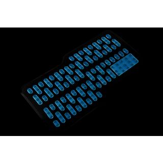 Heel pad for car mats Neon Blue photo 3