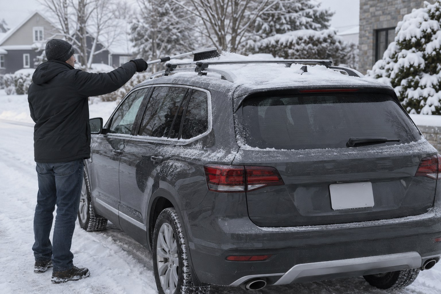 Roof rails & crossbars before winter: check mounts and roof snow load