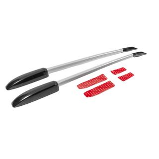 Genuine grey roof rails (aluminum, double-sided tape mounting) Nissan Qashqai 2010-2014 photo 3