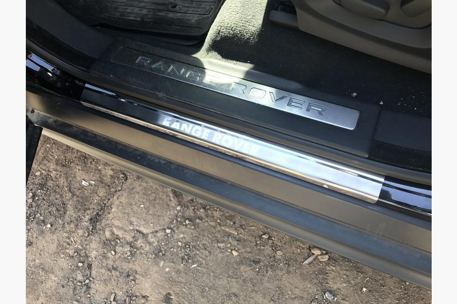 Range Rover Evoque 2012-2018 Natanika Premium Door Sill Protectors (4 pcs, Stainless Steel) Photo 2