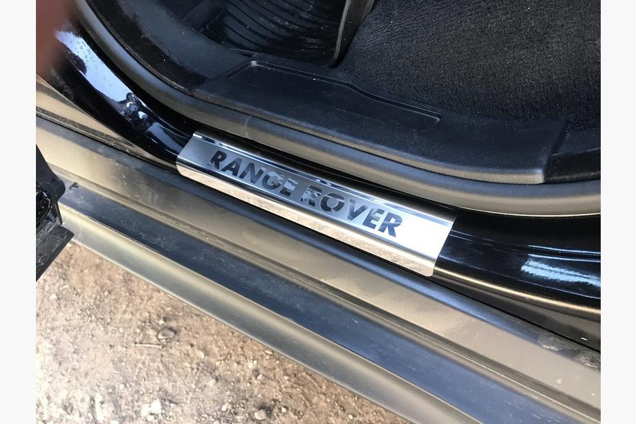 Range Rover Evoque 2012-2018 Natanika Premium Door Sill Protectors (4 pcs, Stainless Steel) Photo 3