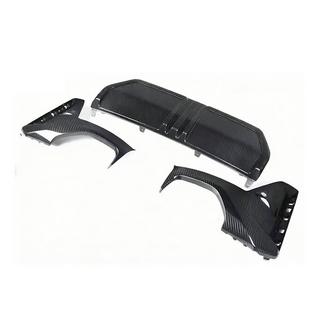 Rear bumper diffuser (for G20 2022+, Carbon) BMW 3 Series G20/G21 2018- photo 4