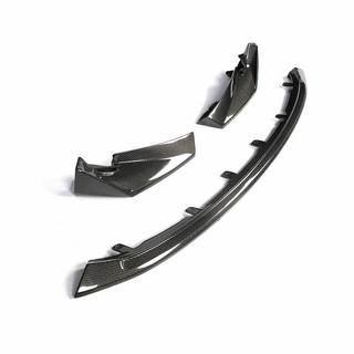 Front bumper lip spoiler Lip V12 (for G80, Carbon) photo 4