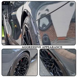 Carbon rear fender arch trims (for G80) photo 2