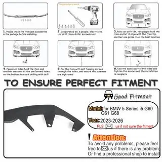 Front Lip V2 for M-Sport, Carbon photo 4