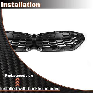 Kidney grilles Diamond Carbon (2022+) photo 4